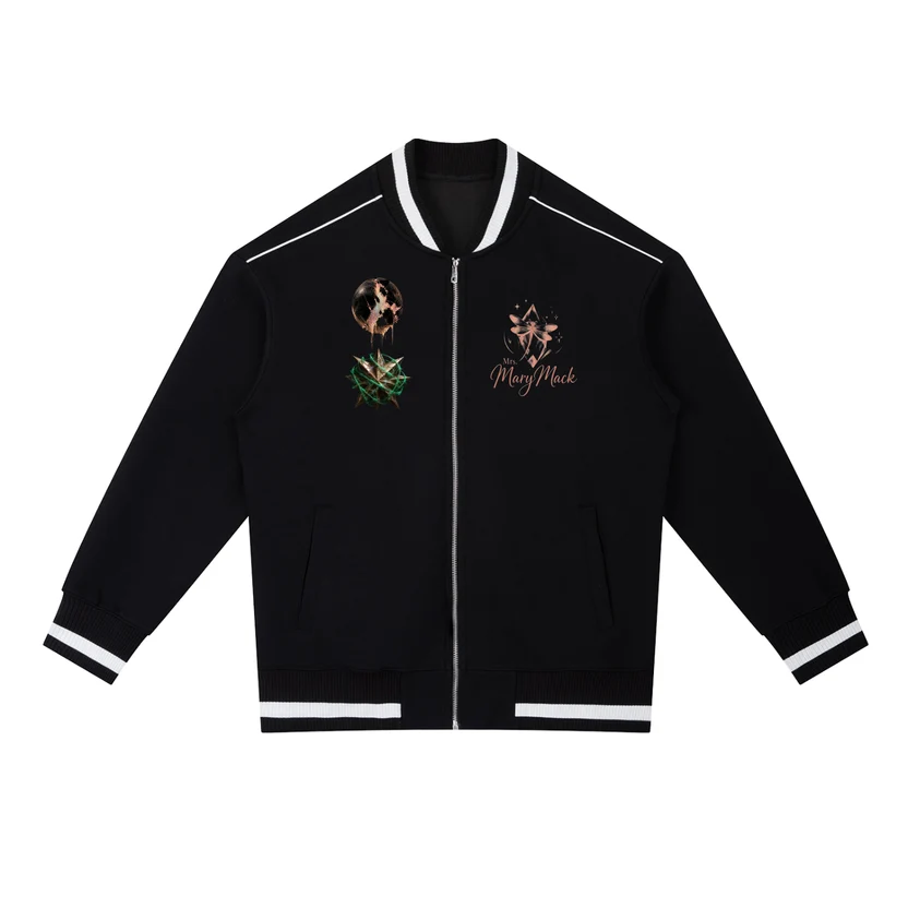 Obsidian Bomber Jacket Front
