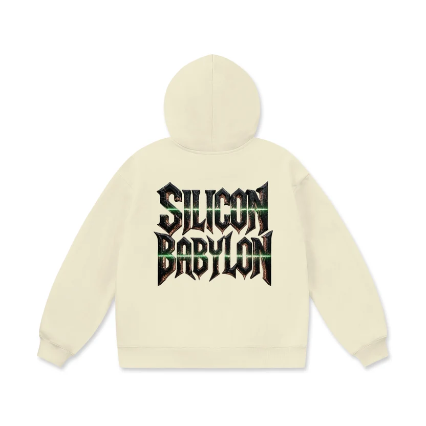 Silicon Babylon Hoodie Front